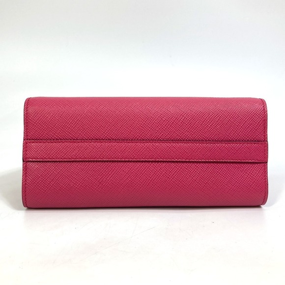 Prada crossbody Monochrome Chain Shoulder Bag Saffiano Pink - Picture 4 of 9